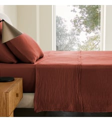 Drap plat en gaze de coton biologique AM.PM