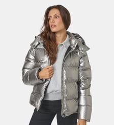 Doudoune manches amovibles Hinata metallic Jott