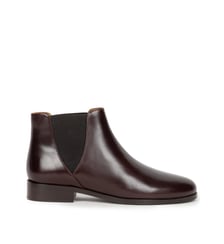 Bottines Plates Chelsea Cuir Bobbies
