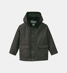Veste en coton enduit Fille Cyrillus