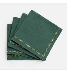 Lot 4 serviettes de table La Redoute Interieurs