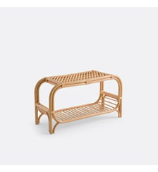 Banc d'entrée en canne de rotin La Redoute Interieurs