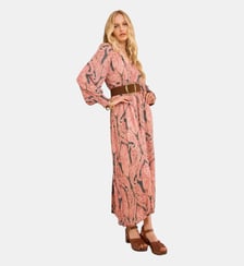 Robe Imprimée Fluide Pastel Maison 123