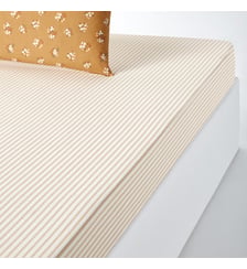 Drap-housse coton lavé bonnet 30 cm La Redoute Interieurs