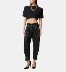 Pantalon p-pants à petites paillettes Pinko