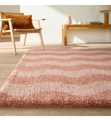 Tapis rectangulaire, motif vagues La Redoute Interieurs