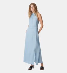 Robe longue satinée Ikks