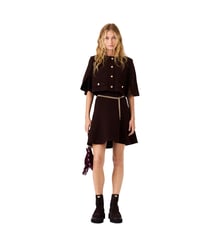 Robe cape 2-en-1 en tweed Maje