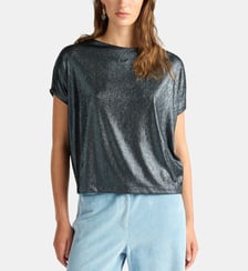 T-Shirt ivy en jersey laminé Momonì