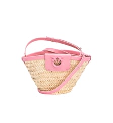 Sac seau love summer en raphia Pinko