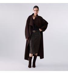Manteau en laine oversize Liu Jo