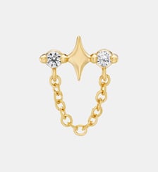 Boucle d'oreille puce Chaleureuse or Nebuleuse Bijoux