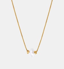 Collier   doré à l'or fin - Dalila Satellite