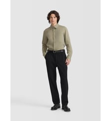 pantalon Cléon en jersey noir Agnès b.