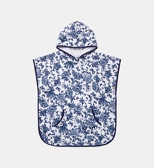 Poncho de bain - Coton imprimé inspiration Toile de Jouy Tartine Et Chocolat