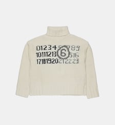 Col roulé avec logo MM6 Maison Margiela