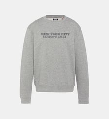 Sweatshirt imprimé col rond Schott