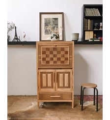 Secrétaire sur-mesure effet marqueterie Honoré N°229- Produit chiné Debongout
