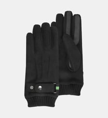 Gants tactiles en tissu lainé doublé Isotoner