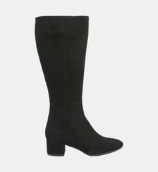 Botte salerne - cuir velours Manfield