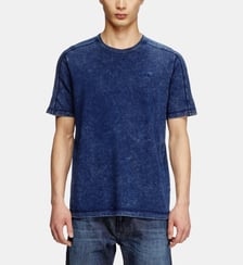 T-shirt en jersey effet denim Diesel