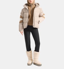 Doudoune charloy col capuche coupe oversize Fusalp
