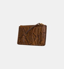 Porte-Cartes En Cuir Effet Python Valentin Maison 123