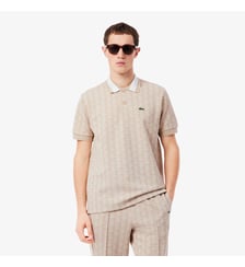 Polo classic fit jacquard monogramme Lacoste