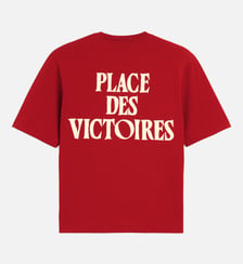 T-shirt Imprimé Place Des Victoires unisexe en Coton AMI Paris