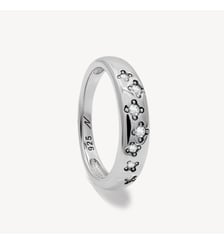 Bague Cassiopée blanche Nebuleuse Bijoux