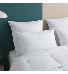 Oreiller MEDIUM 70% Duvet - Coton - Ernest Wake Me Green