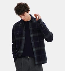 Surchemise tartan Bompard