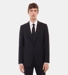 Veste de costume ajustée en laine Fursac