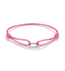 Bracelet textile à charms pink Thomas Sabo