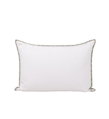 housse de coussin  Tissage flammé coton et point de bourdon en dégradé de couleurs Madura