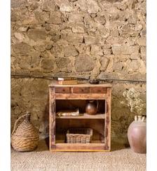 Petit buffet en bois Gilbert N°1861- Produit chiné Debongout