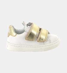 Baskets en cuir à fermeture Karl Lagerfeld Kids