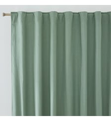 Rideau thermique, lin et coton, à pattes cachées La Redoute Interieurs