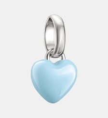 Charm cœur bleu clair Thomas Sabo