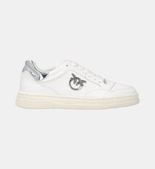 Sneakers avec plaquette à logo love birds Pinko