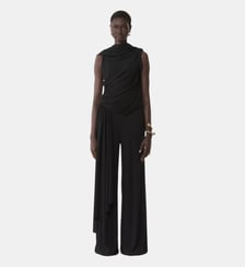 Combinaison Drapée En Jersey Crêpe Lanvin