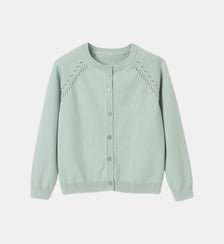 Cardigan  en coton et laine Cyrillus