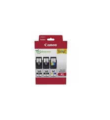 Cartouche d'encre Pack de 3 Originales XL (2x PG-560 Noir + 1x CL-561 Couleur) - 3712C005 Canon