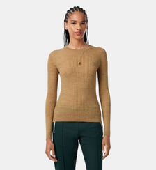 Pull maille 3D laine mérinos Lacoste