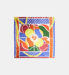 Carré de soie à motif  Lancel