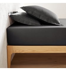 Drap housse en coton bonnet 25 cm La Redoute Interieurs