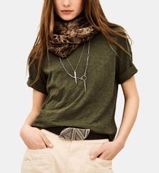T-shirt droit Vina Ba&sh