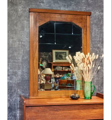 Miroir Art déco en bois Georges N°1227- Produit chiné Debongout