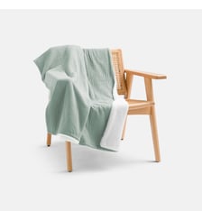 Plaid gaze de coton et sherpa La Redoute Interieurs