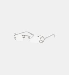 Lunettes de soleil Rectangulaire PR C57S Prada